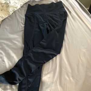 Navy blue leggings